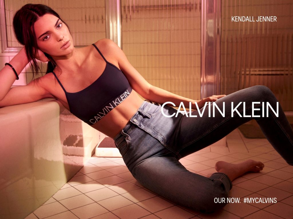 Calvin Klein adverts throughout the years